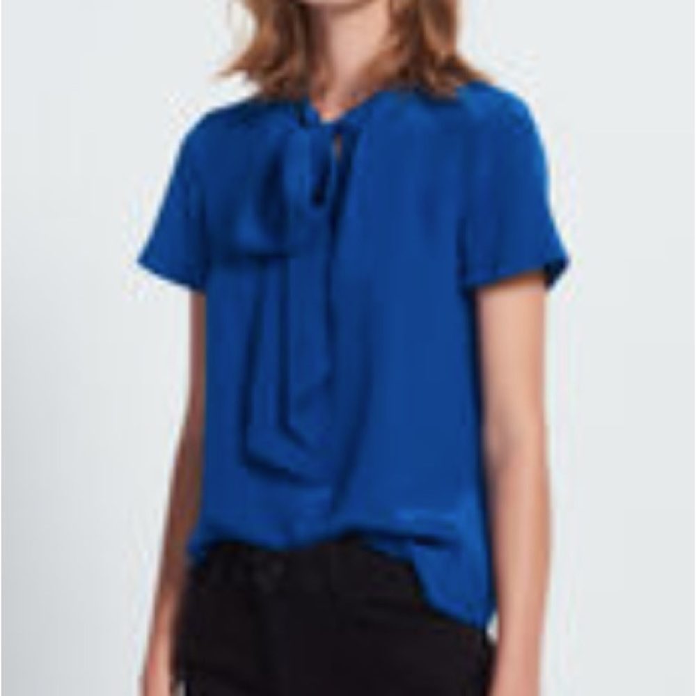 Sandro silk blouse